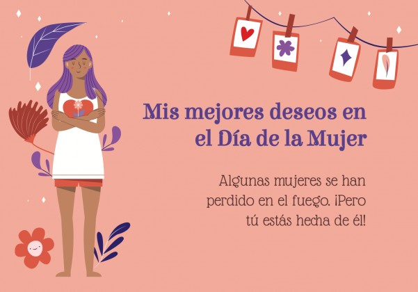 Plantilla de presentación ¡Feliz Día de la Mujer!