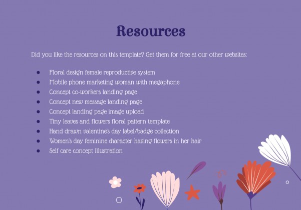 Happy Women's Day! presentation template 