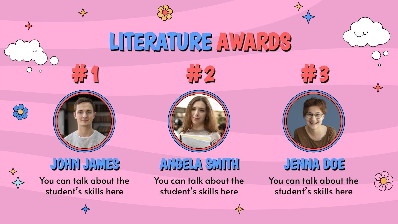 Awards Ceremony for Middle School | Google Slides &amp; PPT