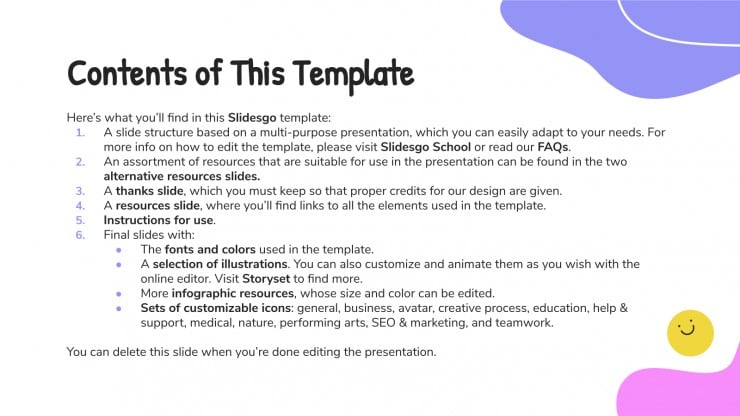 International Day of Happiness presentation template 