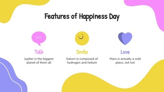 International Day of Happiness presentation template 