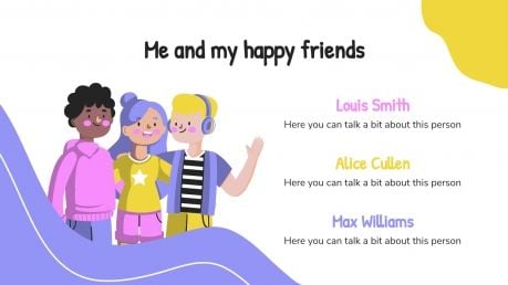 International Day of Happiness presentation template 