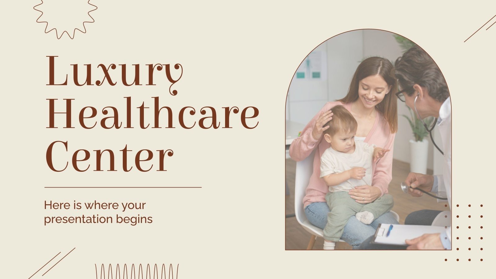 Free Google Slides and PPT Templates with luxury theme