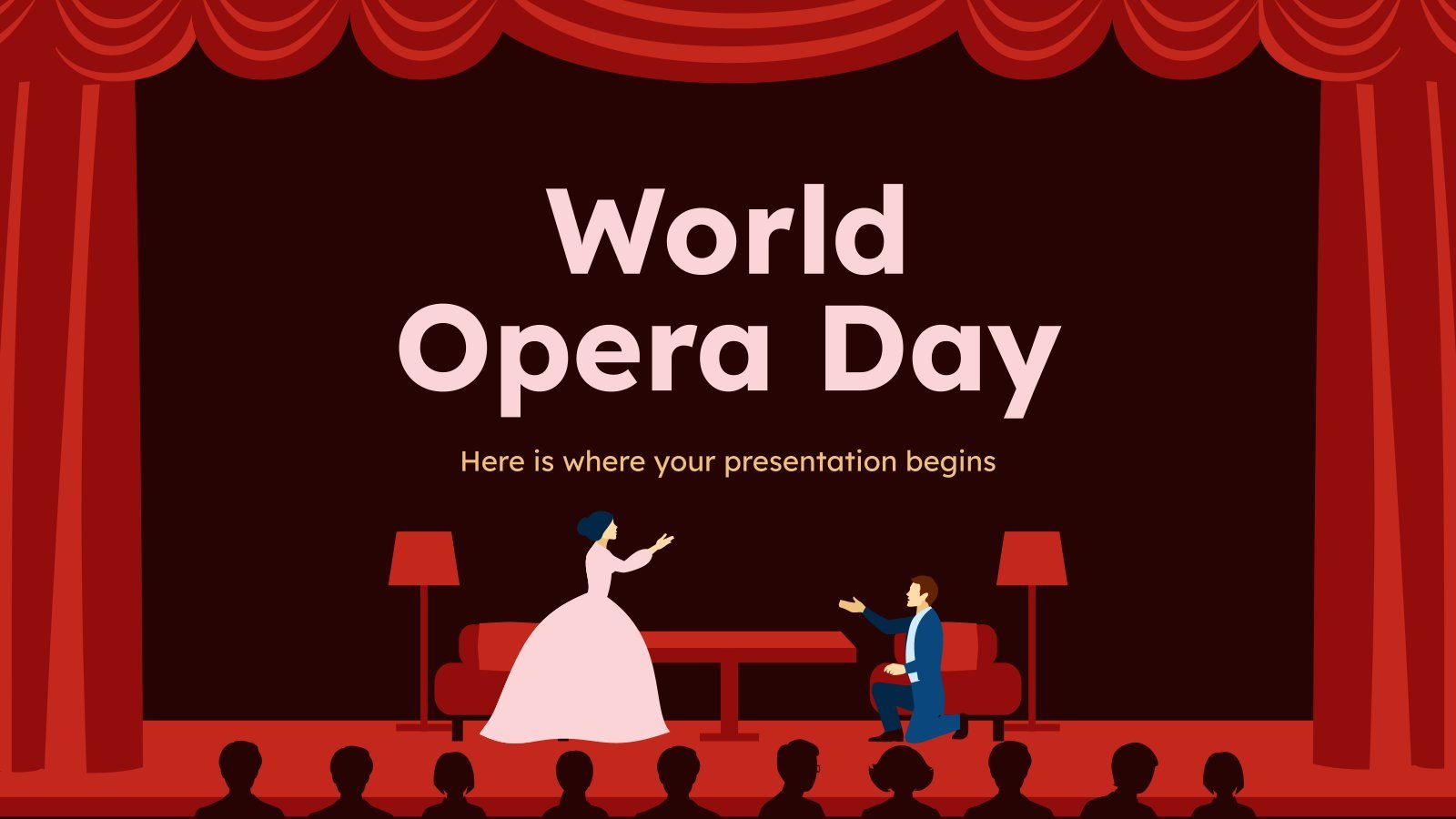 World Opera Day presentation template 