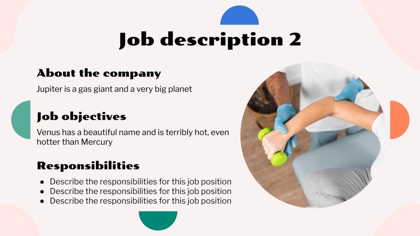 Occupational Therapist Job Description Google Slides & PPT