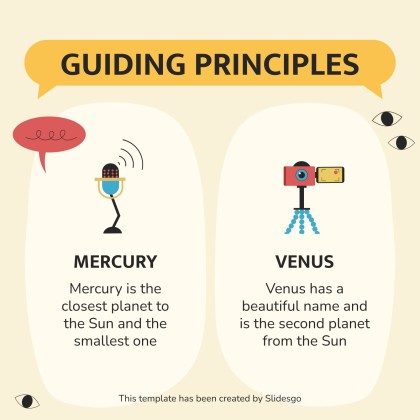 Another Day Social Media presentation template 