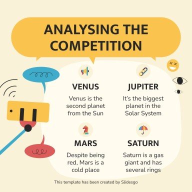 Another Day Social Media presentation template 
