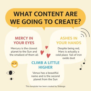 Another Day Social Media presentation template 