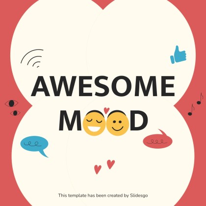 Another Day Social Media presentation template 