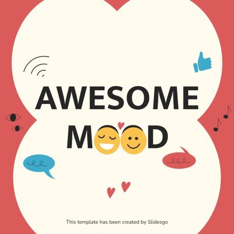 Another Day Social Media presentation template 