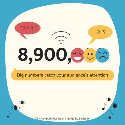 Another Day Social Media presentation template 