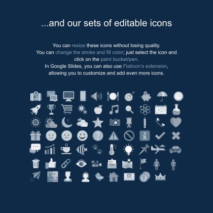 Another Day Social Media presentation template 