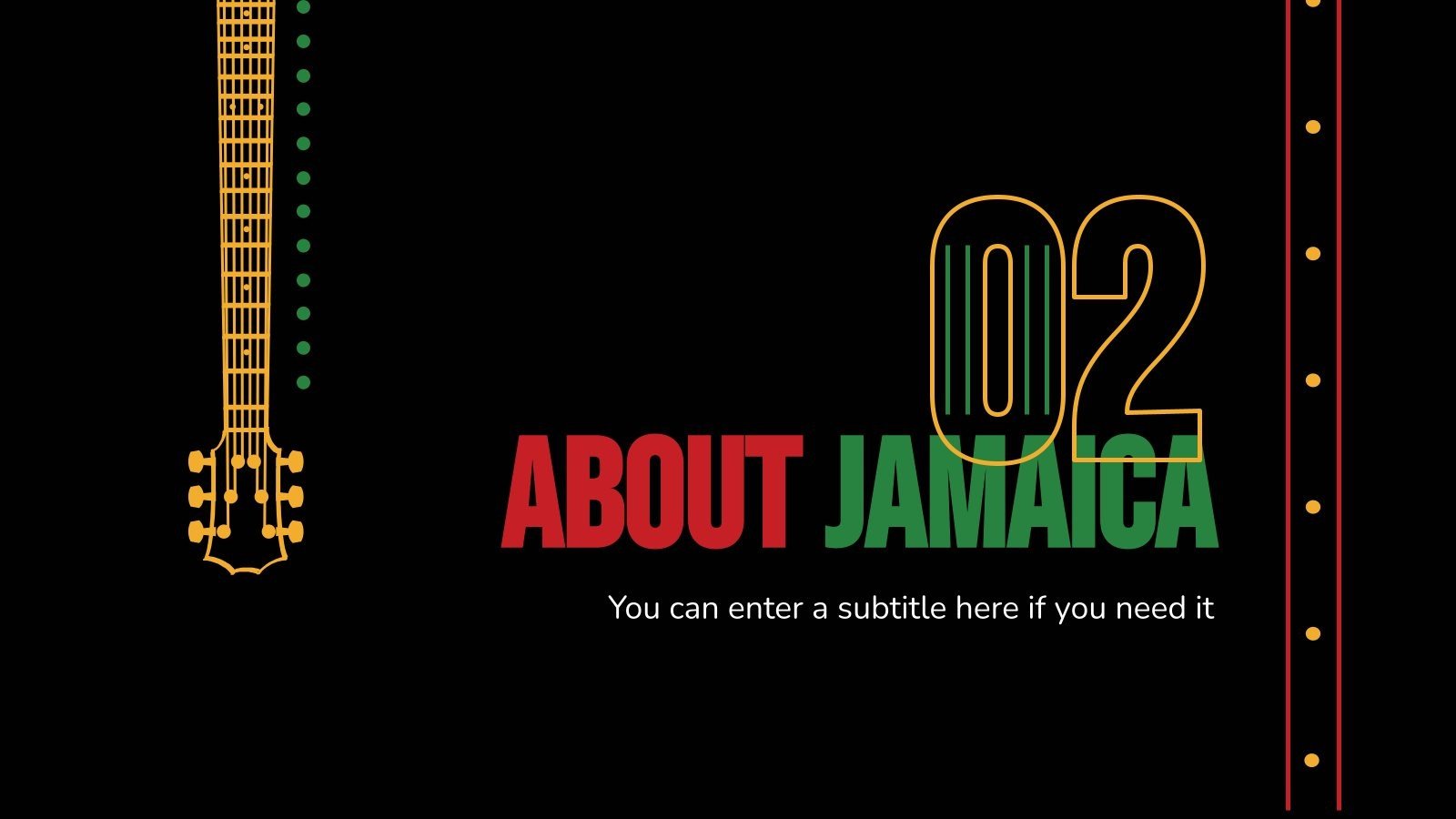 Jamaican Music Festival Google Slides PPT jamaican-music-festival-google-slides-ppt