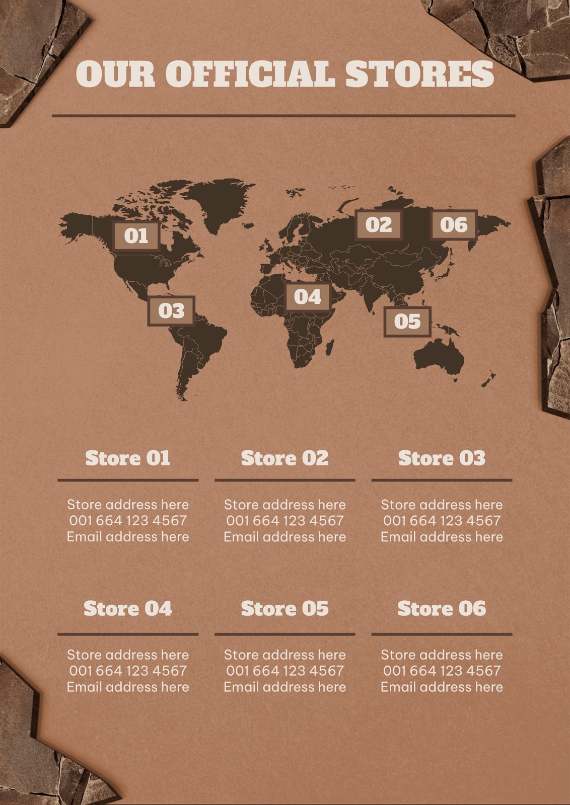 Catálogo de tipos de rocas Google Slides e PowerPoint