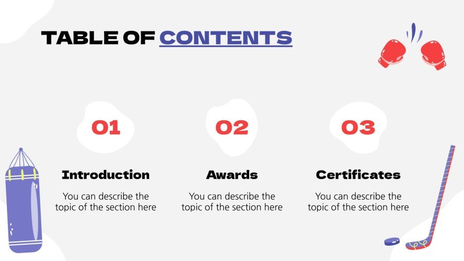 Sports Awards Ceremony Google Slides & PowerPoint