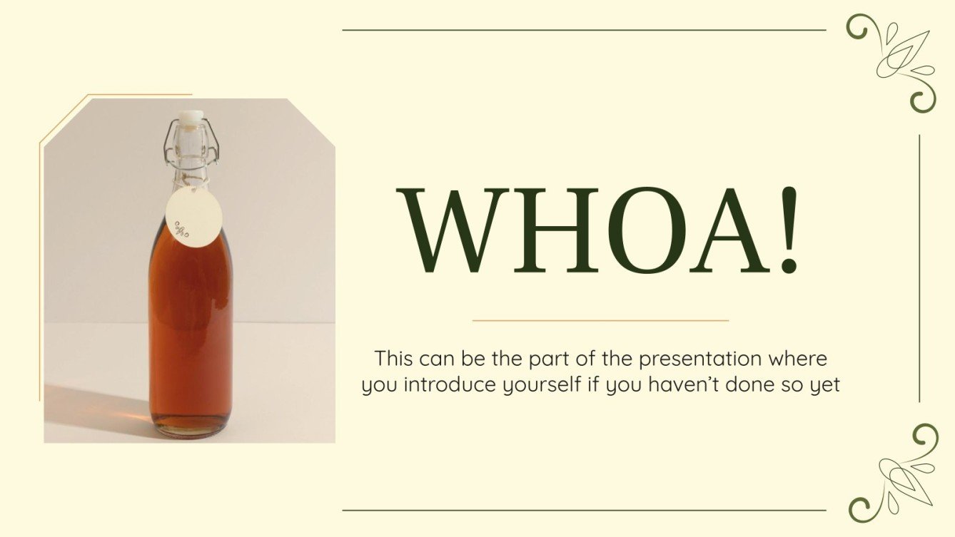 Vinegar Manufacturing Business Plan Google Slides & PPT