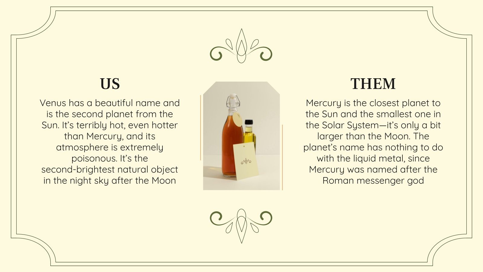 Vinegar Manufacturing Business Plan Google Slides & PPT