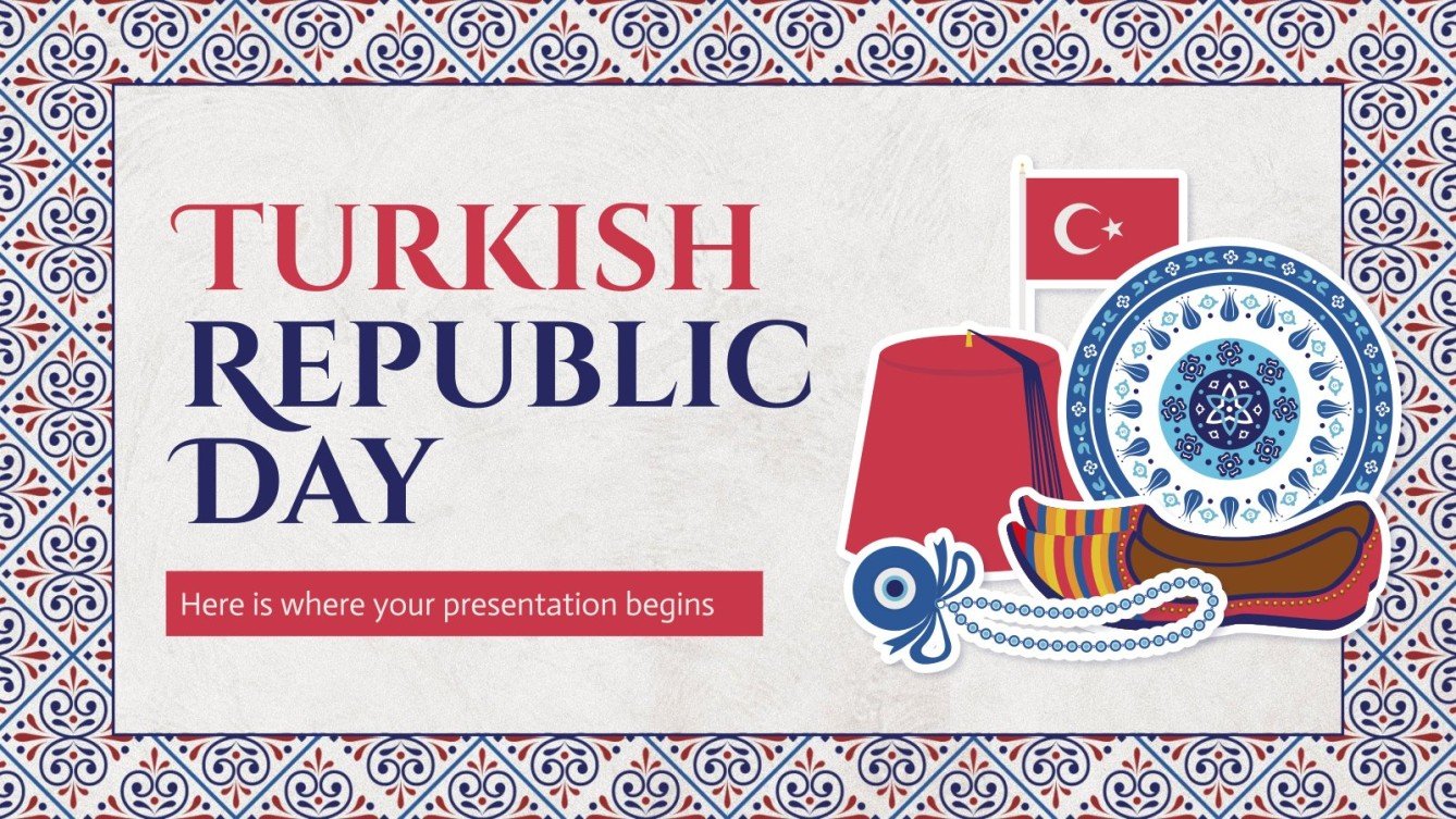 Kostenlose Google Slides und PowerPoint Vorlagen über die Türkei