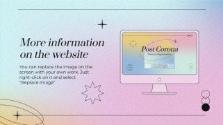 Post-Corona Business Opportunities presentation template 