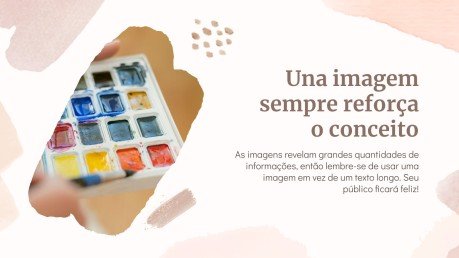 Thème d'arts plastiques en aquarelle pour le marketing Modèles de présentation