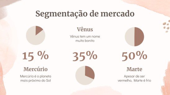 Modelo de apresentação Tema de artes visuais em aquarela para marketing