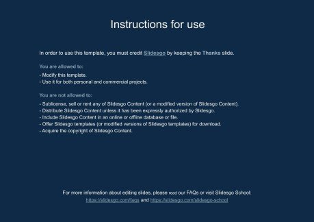 Abstract Lines Thesis Defense Program Brochure presentation template 