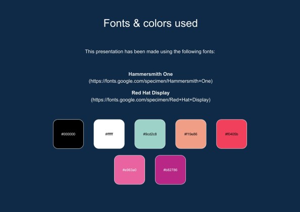 Abstract Lines Thesis Defense Program Brochure presentation template 