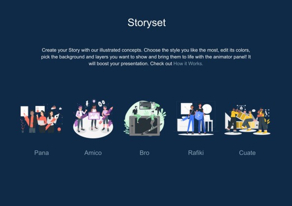 Abstract Lines Thesis Defense Program Brochure presentation template 