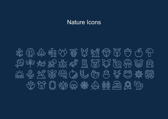 Abstract Lines Thesis Defense Program Brochure presentation template 