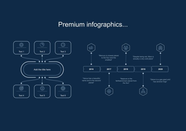 Abstract Lines Thesis Defense Program Brochure presentation template 