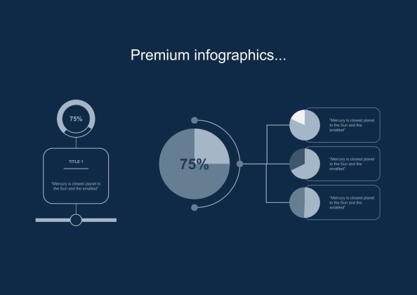 Abstract Lines Thesis Defense Program Brochure presentation template 