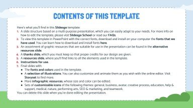 Animal Walk Movement Cards presentation template 