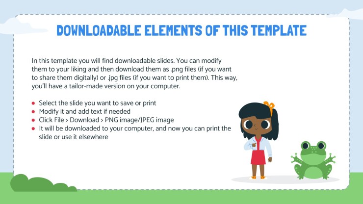 Animal Walk Movement Cards presentation template 