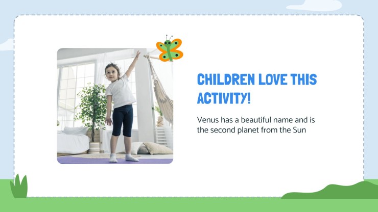 Animal Walk Movement Cards presentation template 