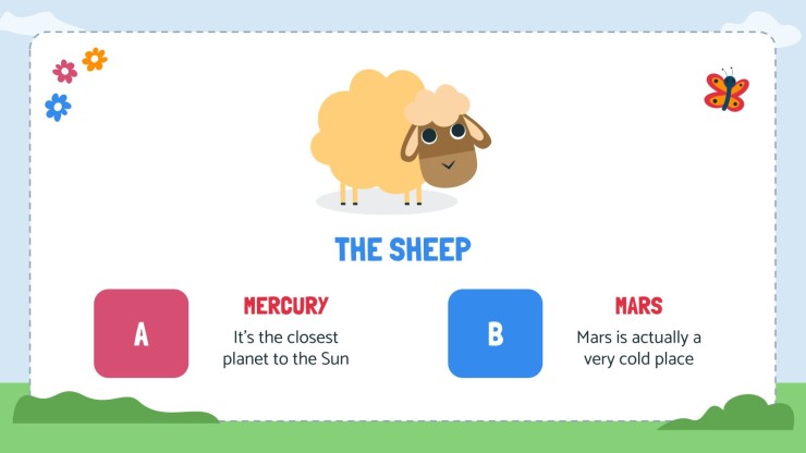 Animal Walk Movement Cards presentation template 