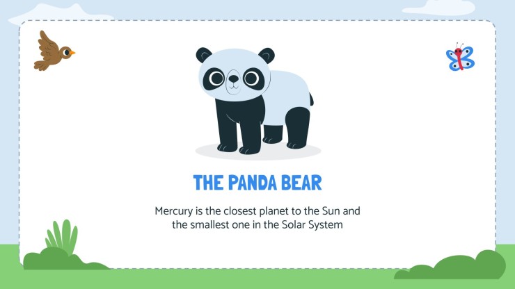 Animal Walk Movement Cards presentation template 