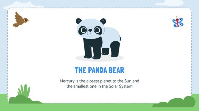 Animal Walk Movement Cards presentation template 