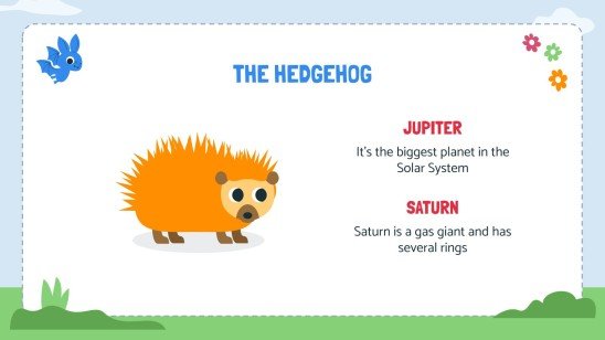 Animal Walk Movement Cards presentation template 