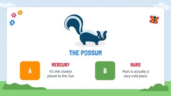 Animal Walk Movement Cards presentation template 