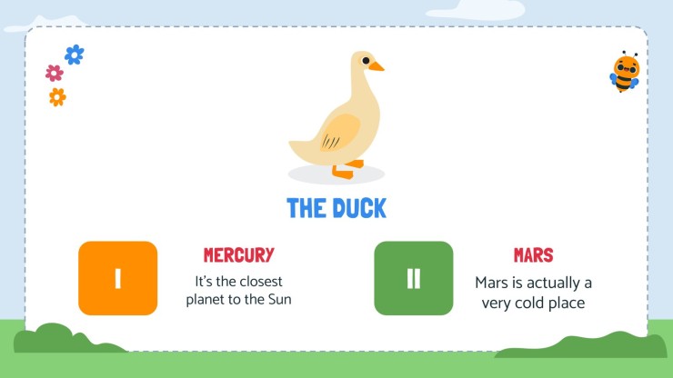 Animal Walk Movement Cards presentation template 