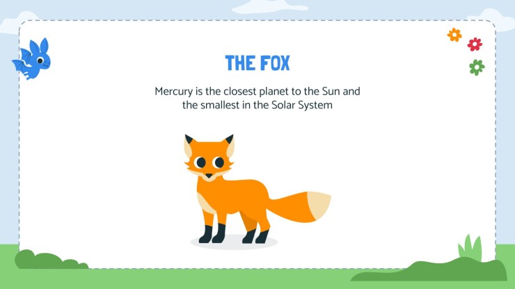 Animal Walk Movement Cards presentation template 