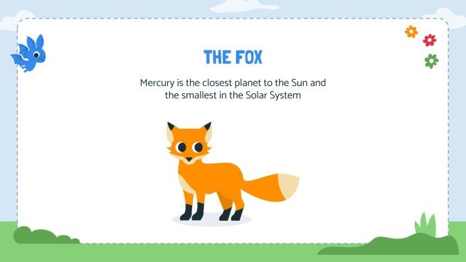 Animal Walk Movement Cards presentation template 