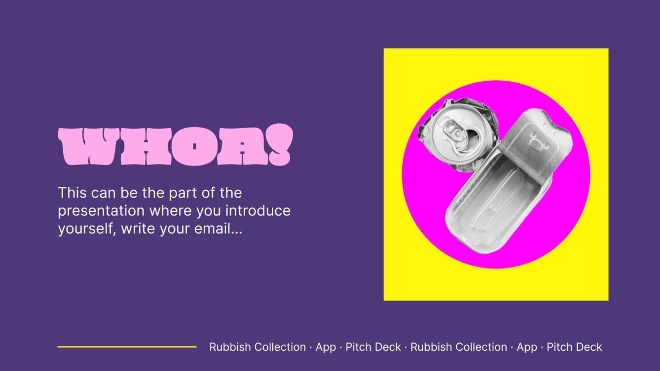 Rubbish Collection App Pitch Deck Google Slides & PowerPoint