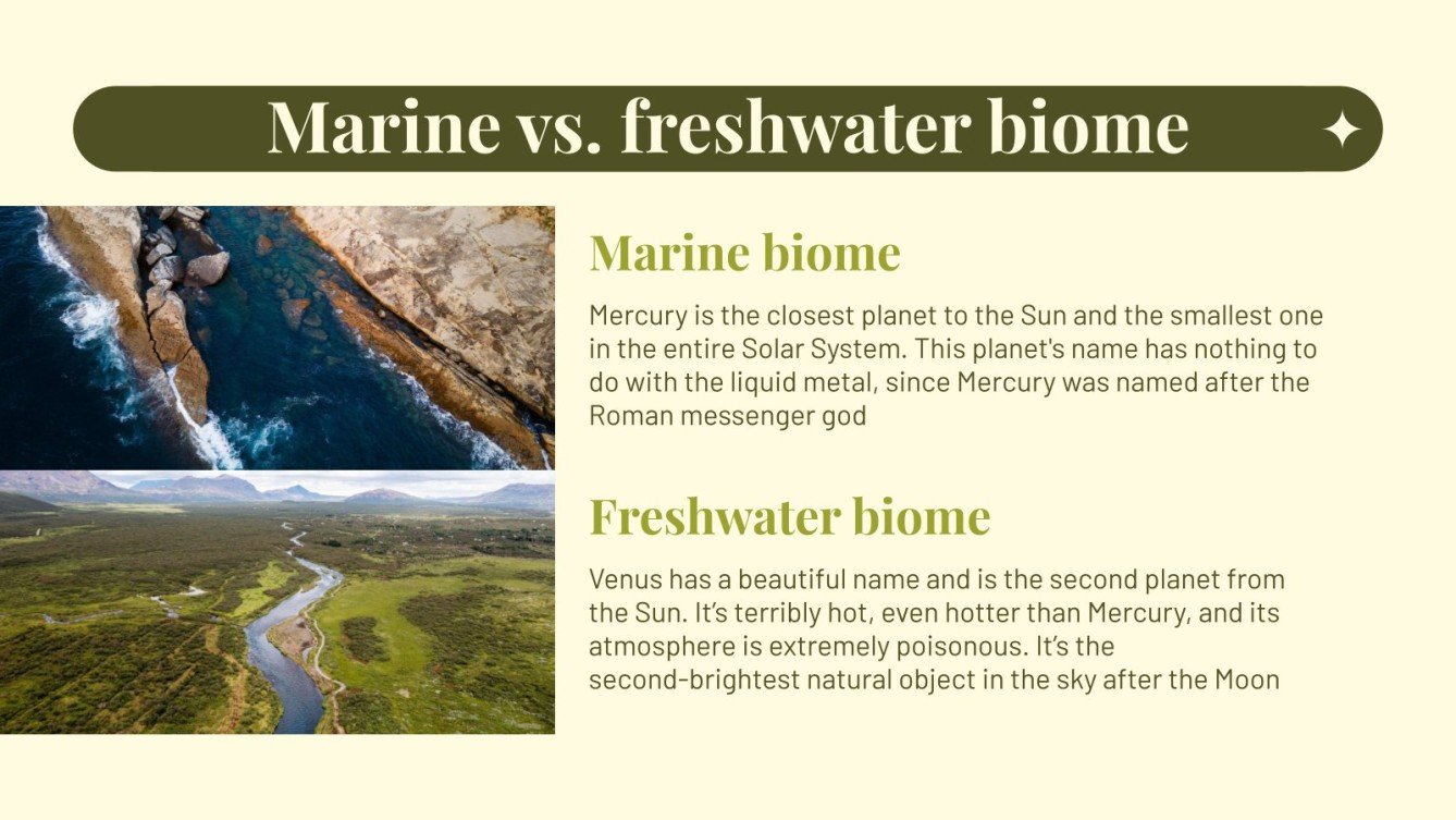 Environmental Biology Major for College Aquatic Biomes