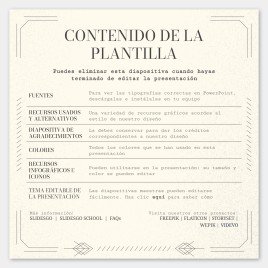 Art Deco Old Book Style for Social Media presentation template 