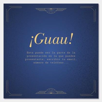 Art Deco Old Book Style for Social Media presentation template 