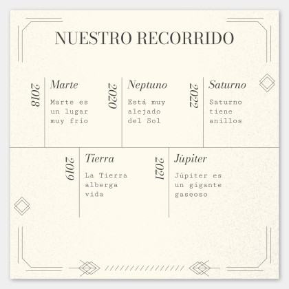 Art Deco Old Book Style for Social Media presentation template 