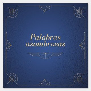 Art Deco Old Book Style for Social Media presentation template 