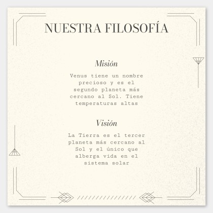 Art Deco Old Book Style for Social Media presentation template 