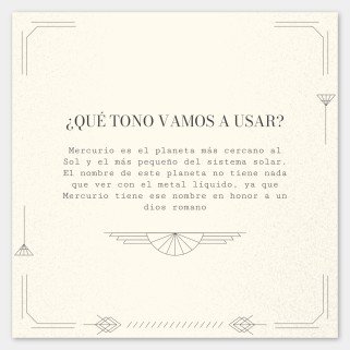 Art Deco Old Book Style for Social Media presentation template 